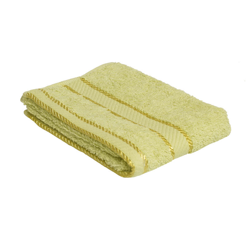 100% Cotton Apple Green Towels | Face Washer