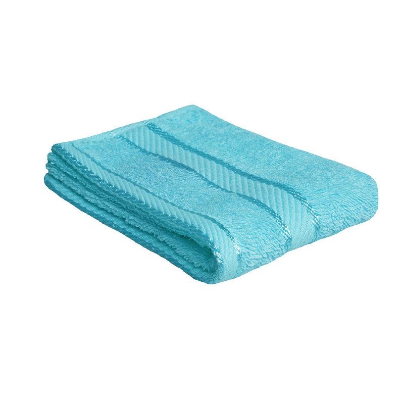 100% Cotton Turquoise Towels | Face Washer