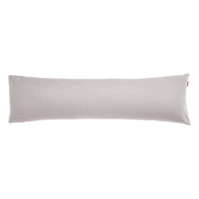 Augusta 100% Cotton 500TC Grey Body Pillowcase