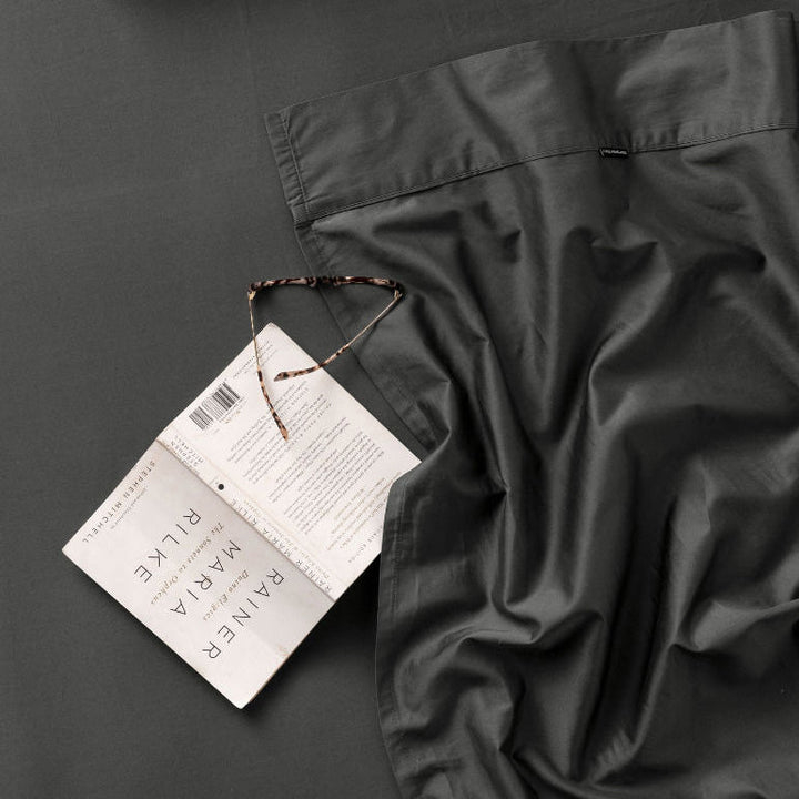 Augusta 100% Cotton Fitted Sheet 500TC Magnet | Queen Bed 50cm