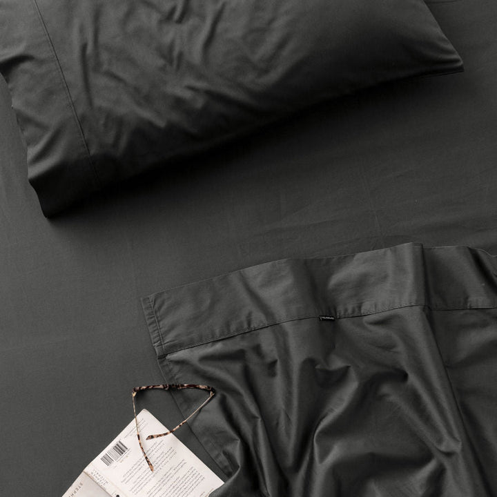 Augusta 100% Cotton Sheet Set 500TC Magnet | Queen Bed 50cm