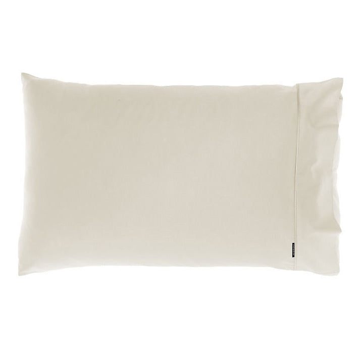 Augusta 100% Cotton 500TC Taupe Standard Pillowcase