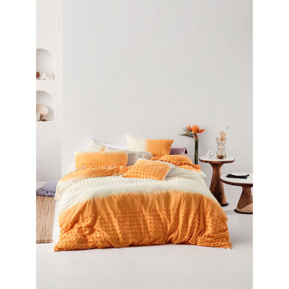 Basque Marigold Quilt Cover Set | Super King