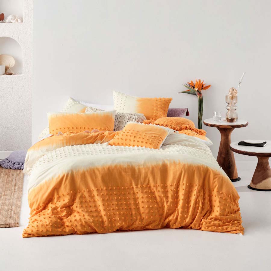 Basque Marigold Quilt Cover Set | Super King