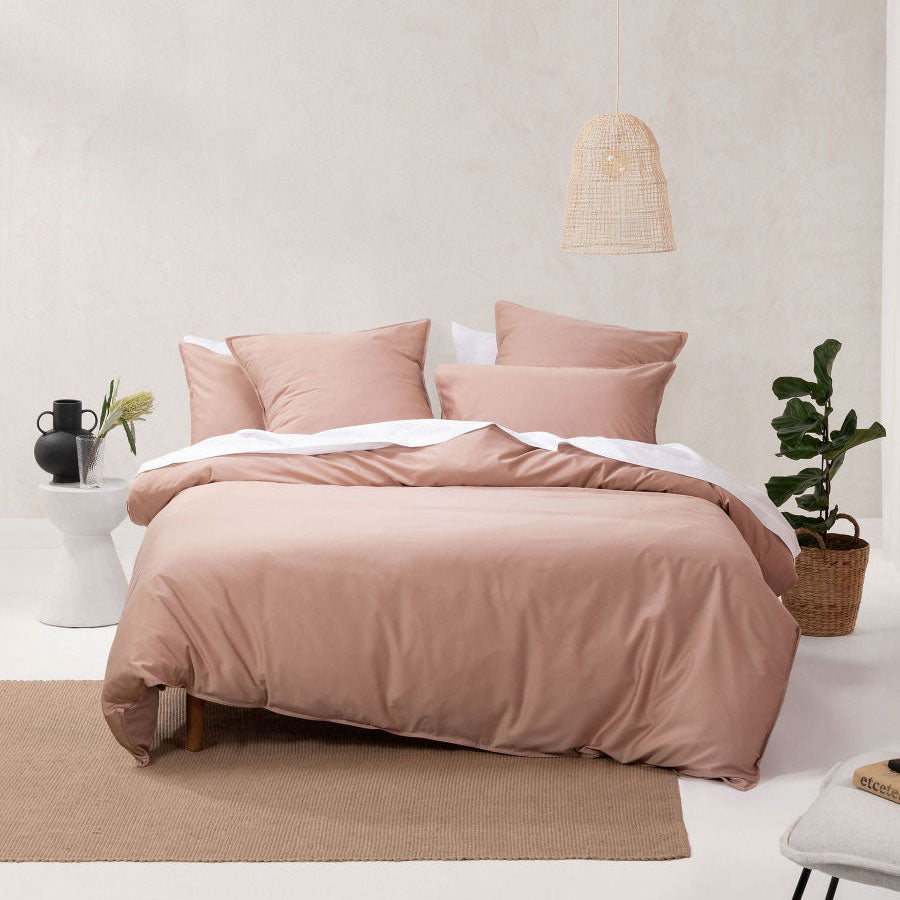 Nara Clay Bamboo Cotton Quilt Cover Set | Super King
