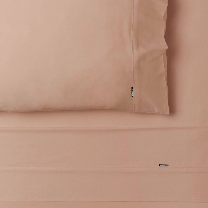 Nara Clay 400TC Bamboo Cotton Sheet Set | Double Bed 50cm