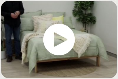 Bradshaw Green Quilt Cover Set | Styling Session